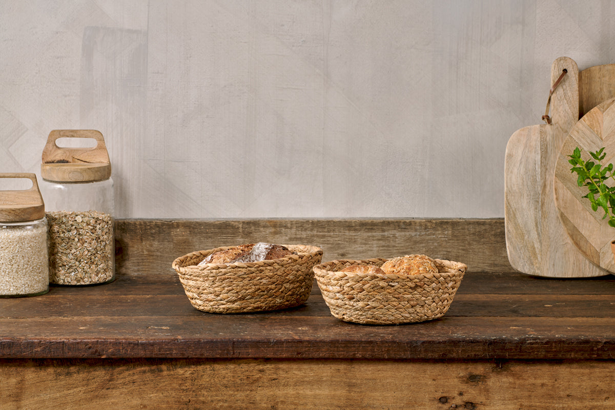 Bread Baskets - Natural (Set of 2)