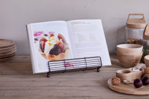 Wire Bookstand - Aged Brass