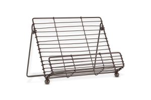 Wire Bookstand - Aged Brass