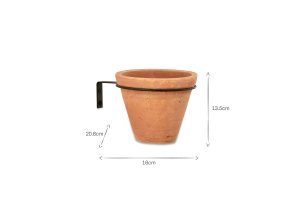 Single Wall Hung Planter
