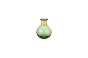 Mini Glass Vase - Green