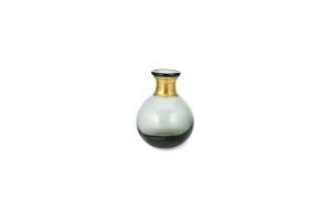 Mini Glass Vase - Smoke