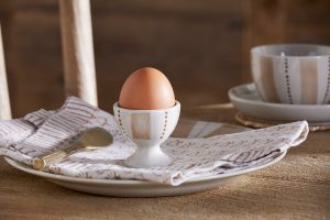 Egg Cups - Cream & Clay - (Set of 2)