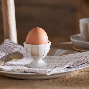 Egg Cups - Cream & Clay - (Set of 2)
