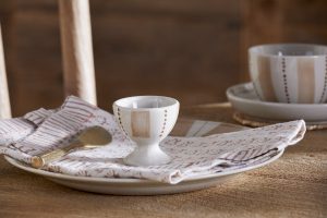 Egg Cups - Cream & Clay - (Set of 2)