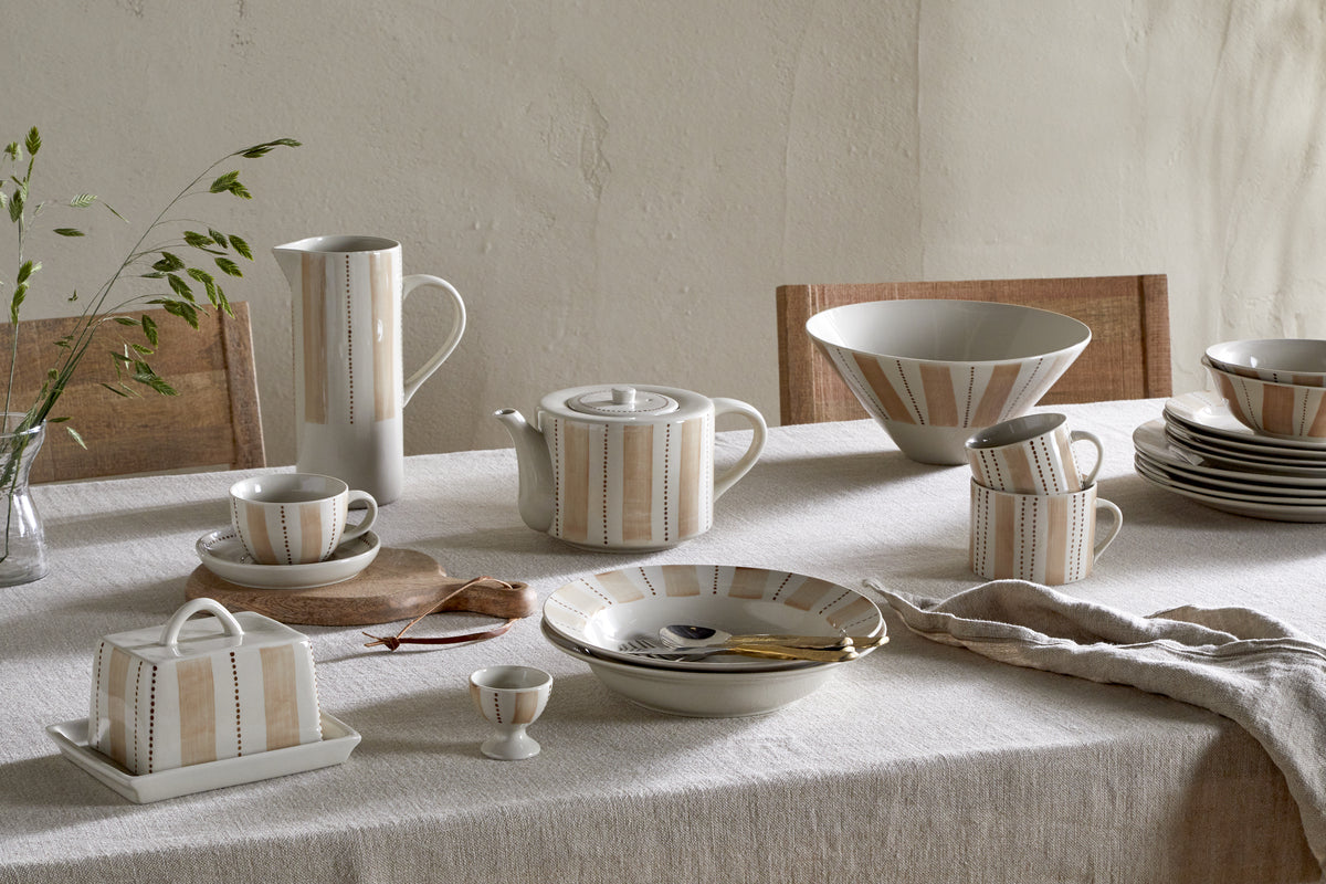 Egg Cups - Cream & Clay - (Set of 2)
