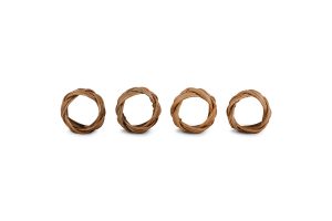 Rattan Napkin Rings - Natural - (Set of 4)
